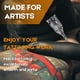 thumbnail image 2 of 100 piezas 3RL, 5RL, 7RL, 9RL, 7RS, 9RS, 7M1, 9M1, 9RM y 11RM, tama&#2013265921o mixto, est&#2013265921ndar de 0,35 mm, profesional para principiantes y artistas, 2 of 7