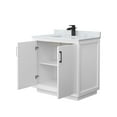 thumbnail image 3 of Wyndham Collection Wcf414136s-Nat-Unsmxx Strada 36" Free Standing Single Basin Vanity Set, 3 of 7