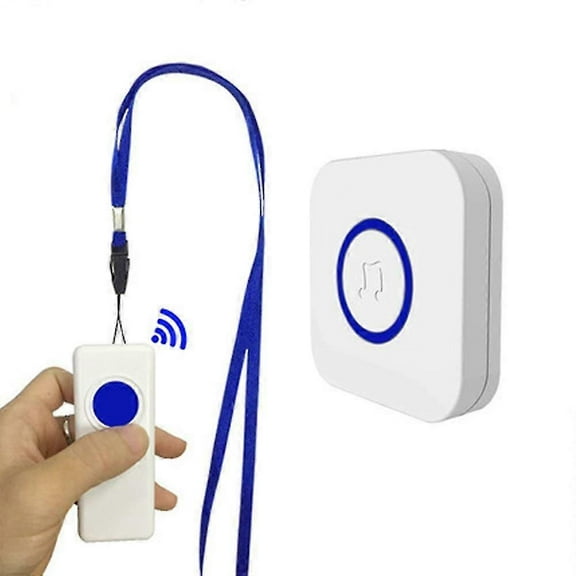 Wireless Home Alarm/wristband Elderly Alarm/call Button/wireless Pager/elderly Buzzer/home Alarm Receiver 330m Distance