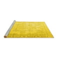 thumbnail image 2 of Ahgly Company Machine Washable Indoor Rectangle Persian Yellow Traditional Area Rugs, 3' x 5', 2 of 4