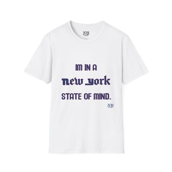 New York State of a Giants Mind Unisex Softstyle T-Shirt