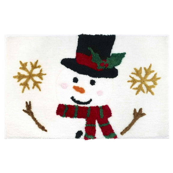 Avanti Linens Snowman Rug