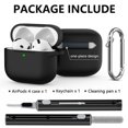 thumbnail image 3 of Funda de silicona Ljusmicker para AirPods 4 con kit de limpieza, 3 of 6