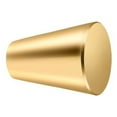 thumbnail image 3 of Deltana KC20CR003 Knob Cone Cabinet 1" in PVD Polished Brass, 3 of 3