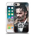 thumbnail image 1 of Head Case Designs Officially Licensed AMC The Walking Dead Rick Grimes Legacy Quote Soft Gel Case Compatible with Apple iPhone 7 / 8 / SE 2020 & 2022, 1 of 7