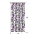 thumbnail image 5 of Pioneer Flower Floral Print Pattern Shower Curtain 36"x72" ,Bathroom Decorative Shower Curtains Set with 12 Hooks,Modern Waterproof Washable Shower Curtain, 5 of 6