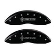thumbnail image 2 of MGP 4 Caliper Covers Engraved Front Lincoln Engraved Rear Star logo Black finish silver ch Fits select: 2010-2015 LINCOLN NAVIGATOR, 2016-2017 LINCOLN NAVIGATOR SELECT, 2 of 6