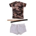 thumbnail image 2 of de Acción de Ropa 1/6 Chaleco Camiseta Pantalones Cortos Pantalones Set para CUTICAT Figura de acción ropa, 2 of 8