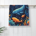 thumbnail image 5 of KLL Whimsical Underwater Fantasy Ultra Absorbent & Soft Hand Towels for Bath, Hand, Face, Gym and Spa-27.5x16in, 5 of 8