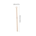 thumbnail image 2 of BEADCEST 2pcs Felt Head Timpani Mallet Synthetic Material for Musical Performances Students, 2 of 8