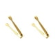 thumbnail image 4 of Inteprter Pinza de azúcar de acero inoxidable, portátil, reutilizable, Color sólido, recogedor de cubitos de hielo, casa, café, comida, Oro 2Conjunto, 4 of 6