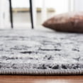 thumbnail image 5 of SAFAVIEH Madison Caden Floral Bordered Area Rug, Black/Grey, 6'7" x 6'7" Round, 5 of 9