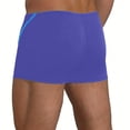thumbnail image 5 of ZQUUVOU Men's Low Rise Swim Briefs Square Leg Tight Swim Trunks Quick Dry Lightweight High Stretch Beach Triangle Trunks Black, 5 of 7