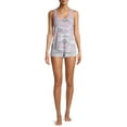 thumbnail image 2 of Secret Treasures Women's Camo Sleep Shorts, 2 of 6