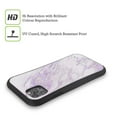 thumbnail image 2 of Head Case Designs Officially Licensed Nature Magick Marble Metallics Purple Hybrid Case Compatible with Apple iPhone 14, 2 of 7