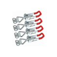 thumbnail image 1 of Toggle Clamp 4Pcs Adjustable Metal Toggle Latch 150Kg/330Lbs Holding Capacity for Fixing & Clamping, 1 of 5