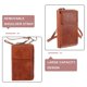 thumbnail image 5 of Phone Bag Cross Body Bag for Storage Brown PU Multifunctional Design, 5 of 5