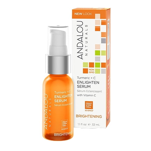 Andalou Naturals Turmeric Plus C Enlighten Serum - 1.1 Oz, 3 Pack