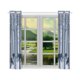 thumbnail image 3 of Cortina de Ventana ABPHQTO Zorros en El Bosque de invierno 65x90 cm Dos Piezas, 3 of 3