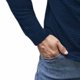 thumbnail image 5 of Ceisia Men's Casual Striped Half Button Round Neck Pullover with Pocket Daily Fashion Top Gift, 5 of 6