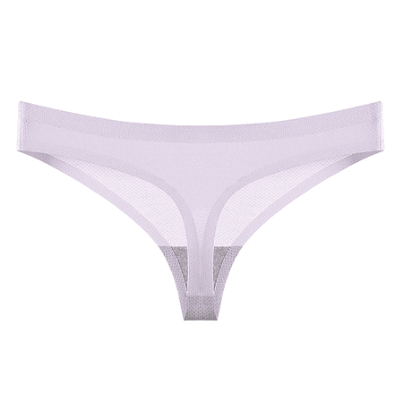 Fulorrnie Underwear for Women Seamless Hipster Comfort Sport Panties Elastic Waist Banded Moisture Wicking Panty Purple XS