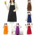 thumbnail image 2 of Hot Sale Cooking Kitchen Apron For Woman Men Chef Waiter Cafe Shop BBQ Hairdresser Aprons Bibs Kitchen Accessory, 2 of 7