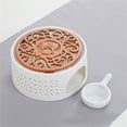 thumbnail image 2 of GIXUSIL 2 Pack Cast Iron Trivet, Round Metal Trivet with Vintage Patterns Rustproof Hot Pot Holder Pads for Serving Hot Dishes, Pans, Pots, Tea Pots, for Kitchen Counter Top, Gold, 2 of 7