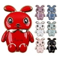 thumbnail image 2 of LSLJS Foldable Bunny Phone Bracket Easter Rabbit Phone Holder, Cute Animals Mobile Phone Stand Smartphone Support Kickstand Multifunction Cell Phone Cradle Easter Gifts for Friends Family, 2 of 4