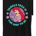 thumbnail image 3 of Disney Princess - Ariel Tangle Free Is The Way To Be - Women's Short Sleeve Graphic T-Shirt, 3 of 5