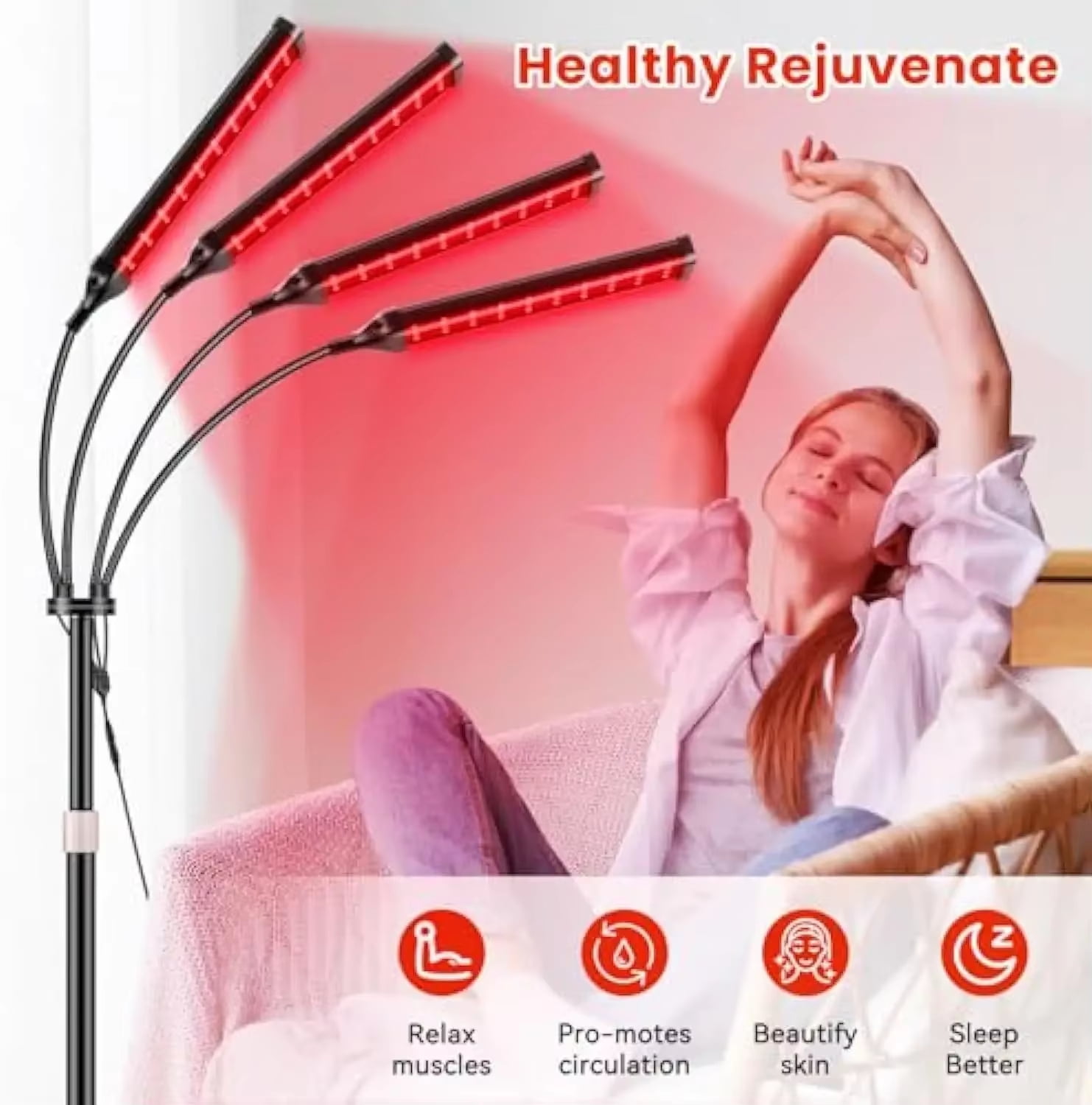 LED infrared light, red light equipment, used for facial and body repair