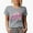 Heather Grey, variant on Distressed Groovy Easter - 90s Retro Art, Favor, Souvenir or Merch Gift, White T-Shirt, Large