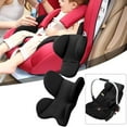 thumbnail image 6 of New Born Car Seat Head Support Head Neck Seat Insert Pad Soft Stroller Cushion Pads Car Seat Insert Cushion Pad Carseat Head & Body Support For Carseats Pushchair Pram Sit Fit Cushion Swivel Seat, 6 of 8