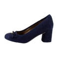 thumbnail image 2 of Naturalizer Sienna Women's Heels Midnight Blue Suede Size 11 M, 2 of 8