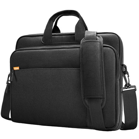 JETech 16 17 17.3 Inch Laptop Bag Case, Waterproof Slim Computer Sleeve Cover Compatible with MacBook Air/Pro 16, Predator Helios 16, ASUS ROG Strix G17, HP Envy 17.3 (Black)
