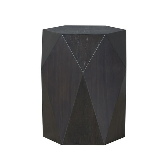 Acme Furniture Hanniel End Table, Black Finish