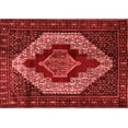 thumbnail image 1 of Ahgly Company Indoor Rectangle Persian Red Traditional Area Rugs, 2' x 5', 1 of 4