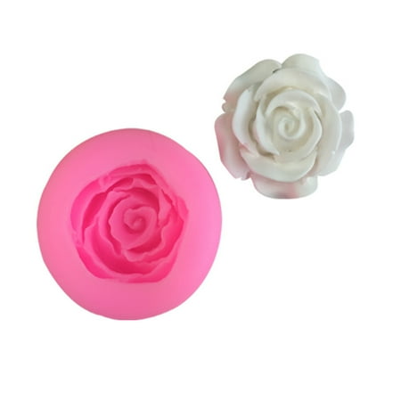 Mini Petit Moule Rose En Forme De Moule A Gateau Diy Moule En Silicone Fondant Moule Outils De Cuisson Argile Bougie Moule Walmart Canada