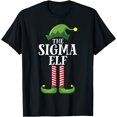 thumbnail image 1 of Sigma Elf Matching Family Group Funny Christmas T-Shirt - As Picture - M, 1 of 4