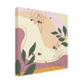 thumbnail image 4 of Canvas Wall Art - Jean Plout 'Abstract Botanical Garden B' Wall Art for Living Room, Bedroom, or Office Décor by Trademark Fine Art - 18 x 18 Inches, 4 of 4