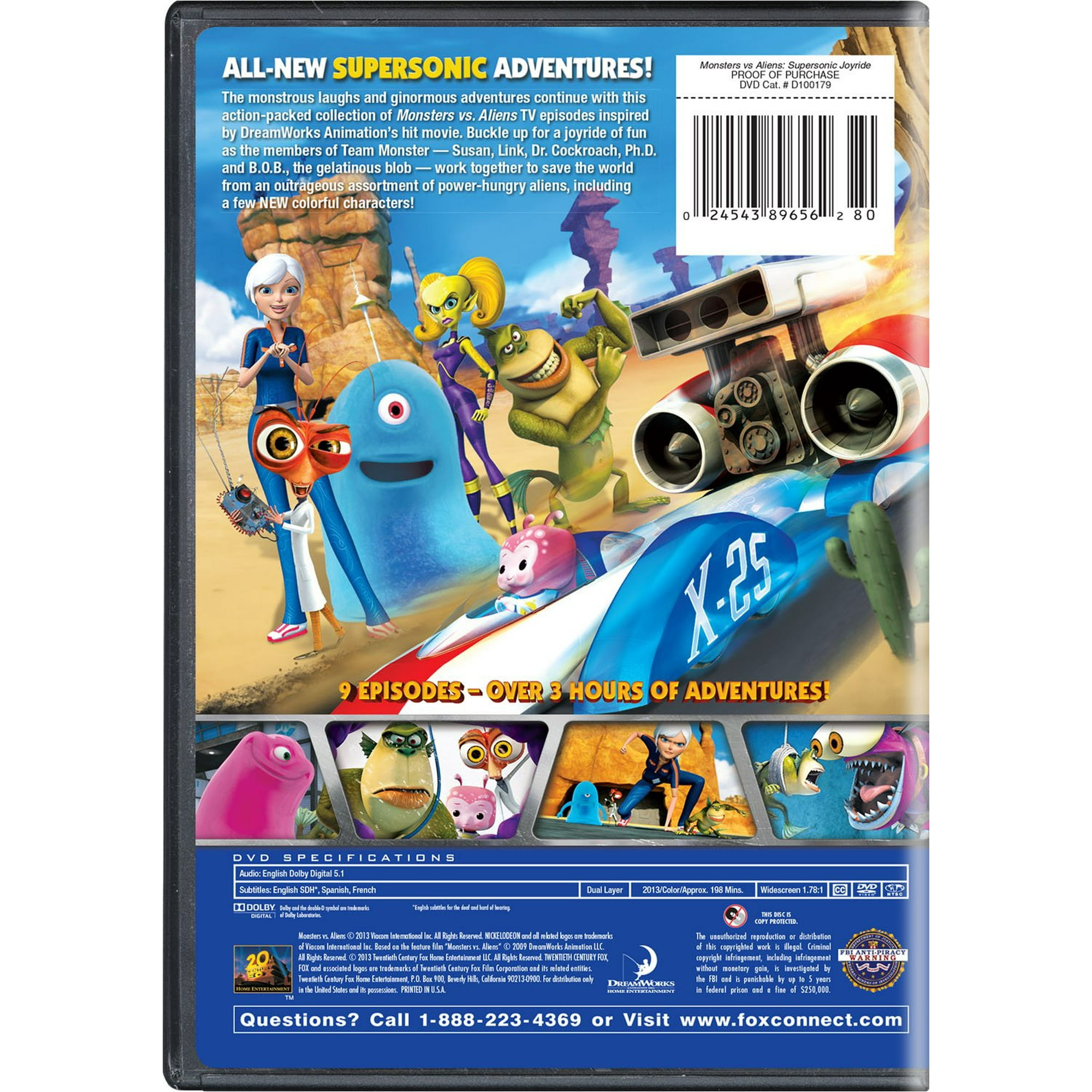 Monsters Vs Aliens Dvd