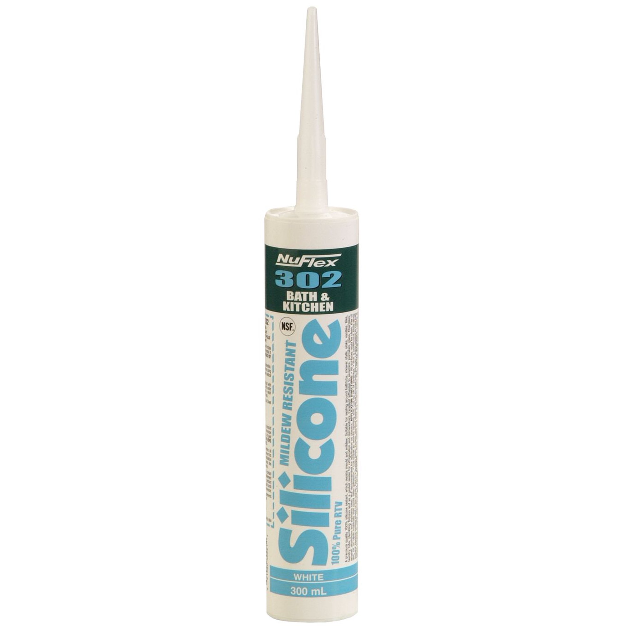 Heng S Industries 9302 Caulk Sealant Nuflex 302 Use To Seal Narrow Seams Silicone Caulk White 10 Ounce Tube Walmart Canada