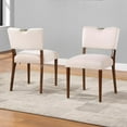 thumbnail image 2 of Comfort Pointe Bonito 59-inch Rectangular Walnut Wood Finish Leg Dining Table, 2 of 15