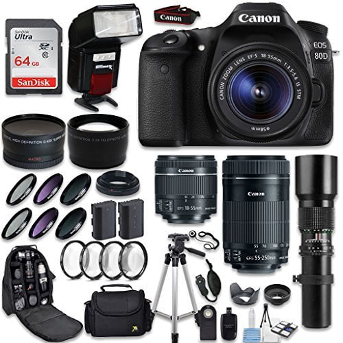 Canon EOS 80D DSLR Camera Canon EF-S 18-55mm Canon Thailand Ubuy