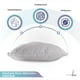 thumbnail image 2 of Almohada Down Alternative Súper Fresca Memory Foam Down Alternative, 2 of 8
