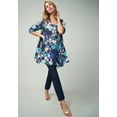 thumbnail image 4 of Jessica London Women's Plus Size Georgette Button Front Tunic, 4 of 4
