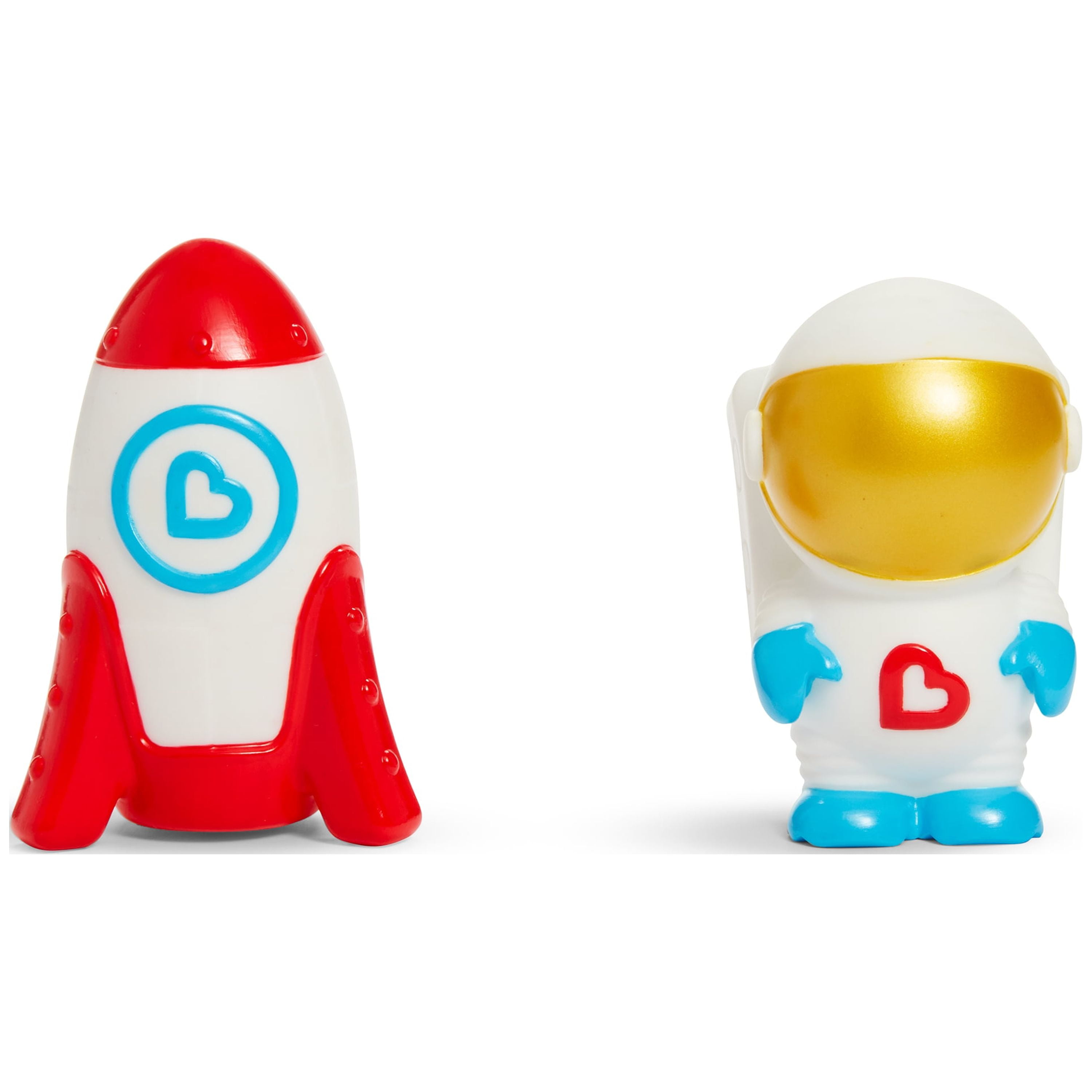 Munchkin® Galaxy Buddies™ Water Safe Light Up Baby and Toddler Bath Toy, Astronaut/Rocket, Unisex