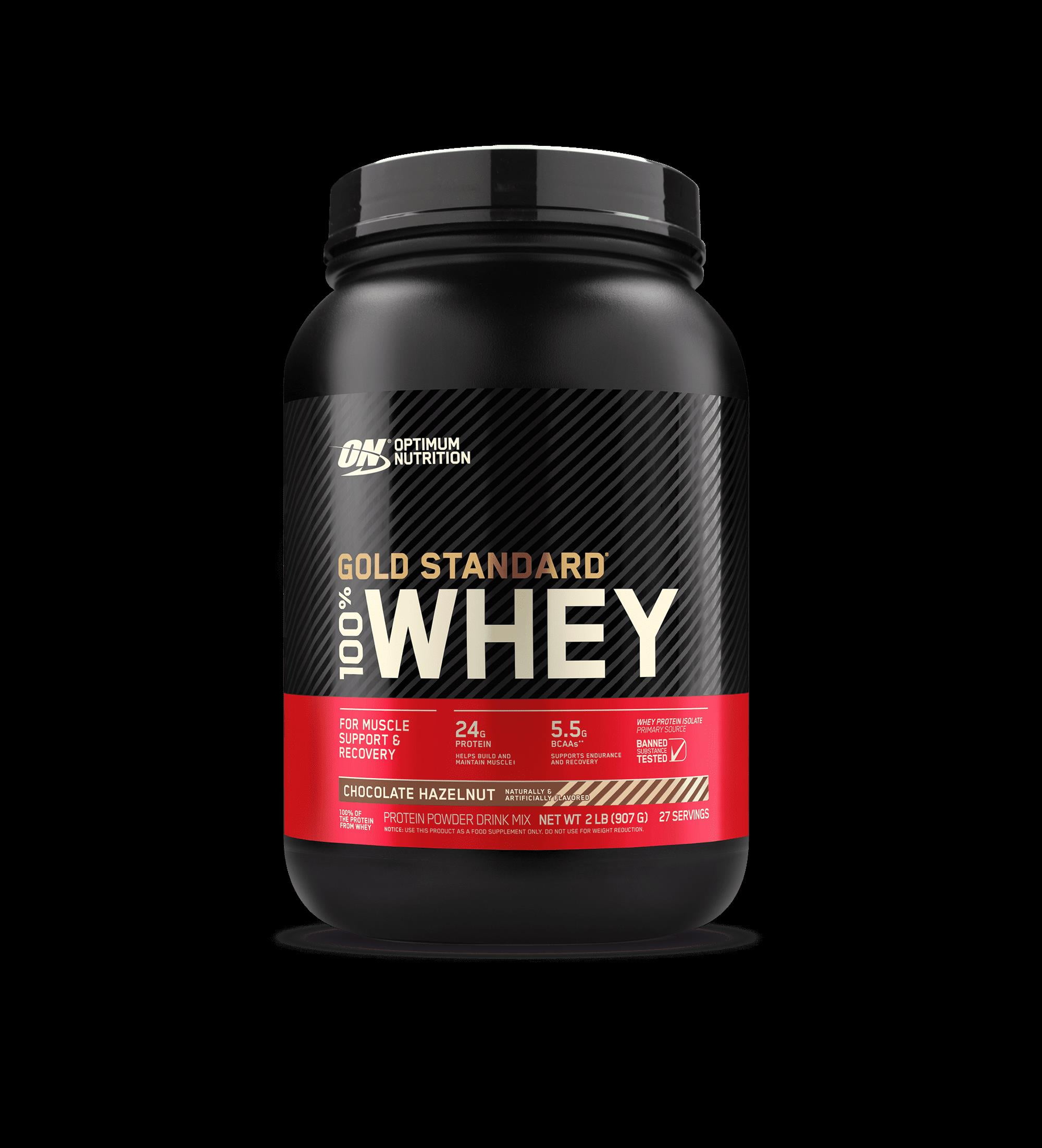 Optimum Nutrition Gold Standard 100% Whey Protein Powder, Chocolate Peanut  Butter, 2 Pound (Pack of 1)