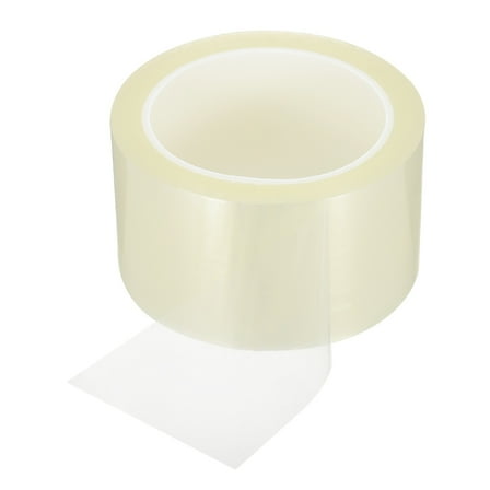 60mm x 50m Refrigerator Tape PET Non-Residual Adhesive Tape for Fixing Drawer, Clear