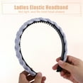 thumbnail image 6 of Unique Bargains Thick Braided Headbands Non-slip Fashion Headbands Twisted Braid Knotted Hair Hoop for Women Blue, 6 of 7