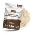 thumbnail image 1 of Rootalive Organic Whole Husk Psyllium 454g (1lbs), Source of Fibre, Raw, Vegan, Gluten-Free, Unflavored, Plant-Based, Ideal for Baking, Oatmeal and Granola, 1 of 6